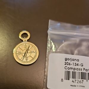 Gorjana Gold-Tone Compass Charm